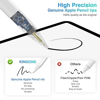 iPad 本体iPad Air 128GB + KINGONE Pencil KINGONE Stylus Pen for iPad and Android Touch Screens - Fast